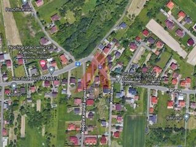 Działka budowlana Kraków Podgórze, Rybitwy, Rączna