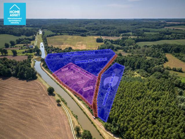 Działka budowlana Krasin gm. Pasłęk