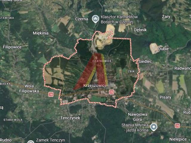 Działka budowlana Krzeszowice, Kościuszki