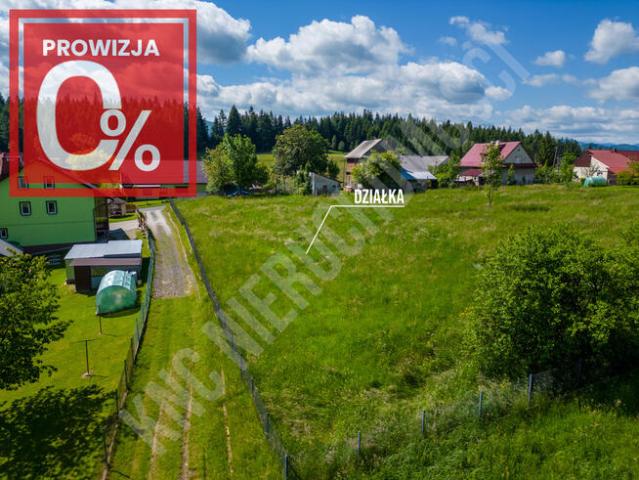 Działka budowlana Kurów gm. Stryszawa 1700 m2
