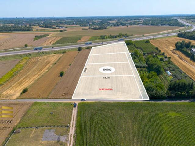 Działka budowlana Motycz Józefin gm. Konopnica