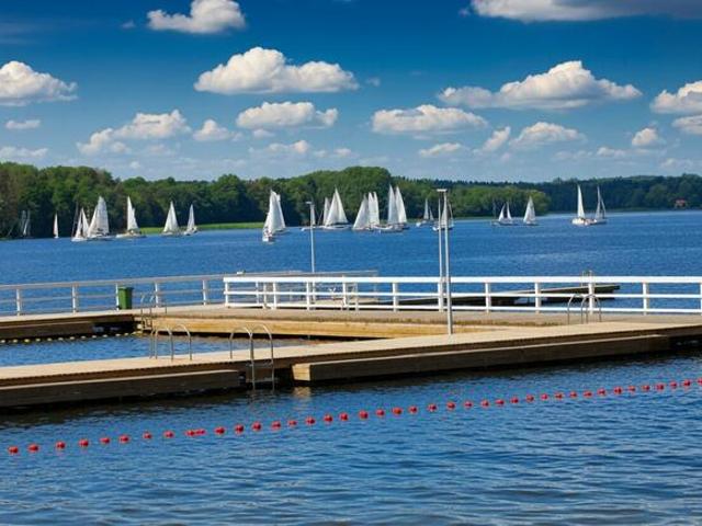 Działka budowlana nad jeziorem Narie 1250 ha