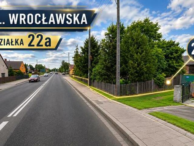 Działka budowlana Opole, Wrocławska