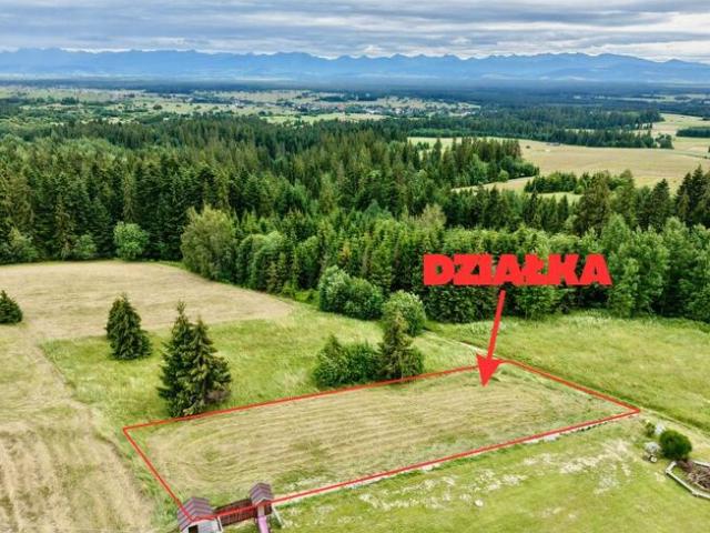 Działka budowlana Orawka gm. Jabłonka