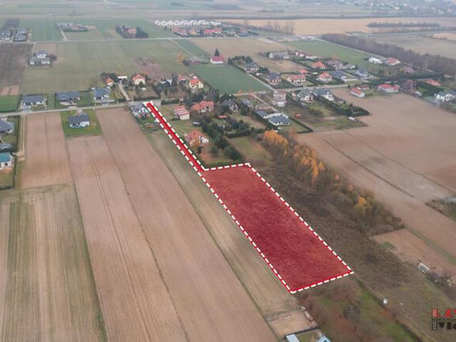 Działka budowlana Podzamcze gm. Łęczna
