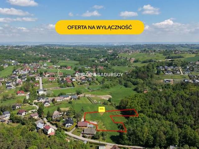 Działka budowlana Rzeszotary gm. Świątniki Górne, Podlesie
