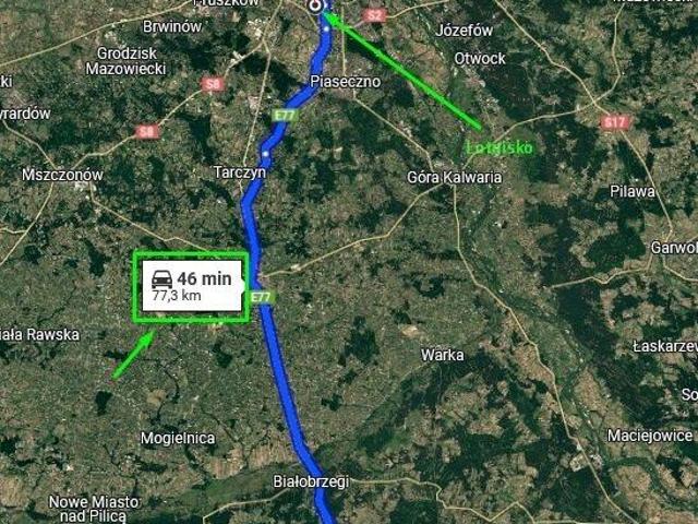 Działka budowlana Stary Kiełbów gm. Stara Błotnica