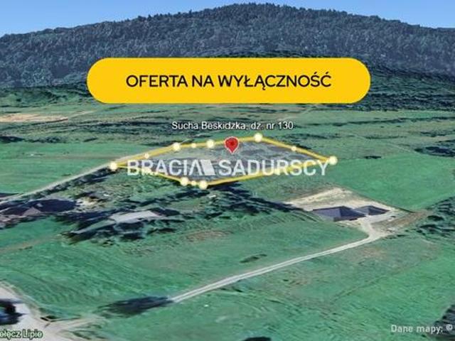 Działka budowlana Sucha Beskidzka