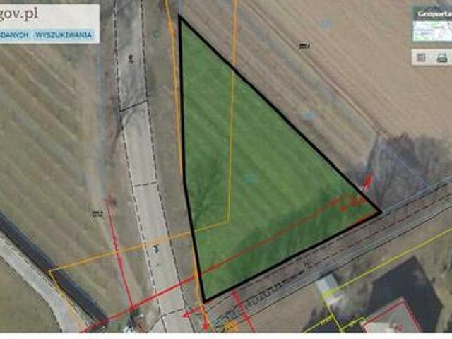 działka budowlana/inwestycyjna 13,14 ara 1314 m2 w Podolu