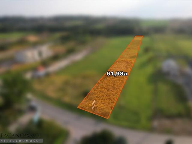 Działka budowlano usługowa 6,2 ha z mediami i dostępem
