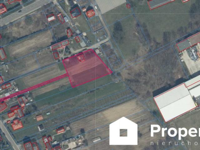 Działka budowlano usługowa 2200 m2 w Zajezierzu