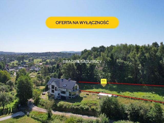 Działka budowlano usługowa 28 arów w Balicach