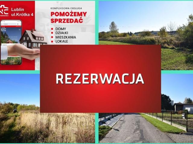 Działka budowlano rolna z mediami i lasem, 5500 m²