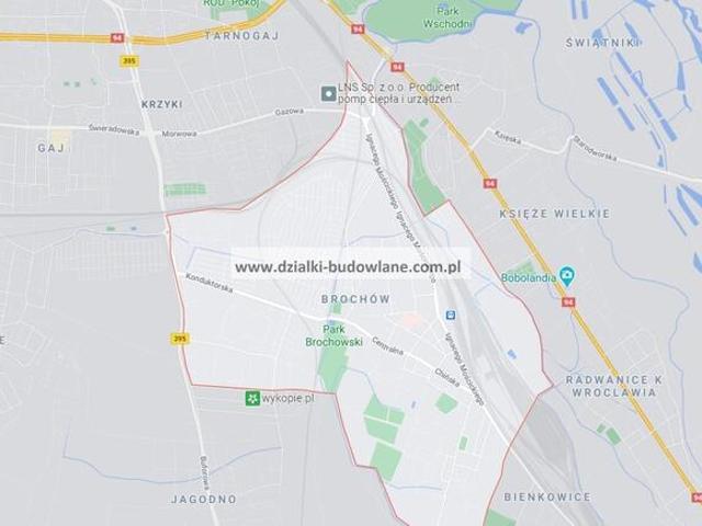 Działka Brochów zabudowa bliźniacza
