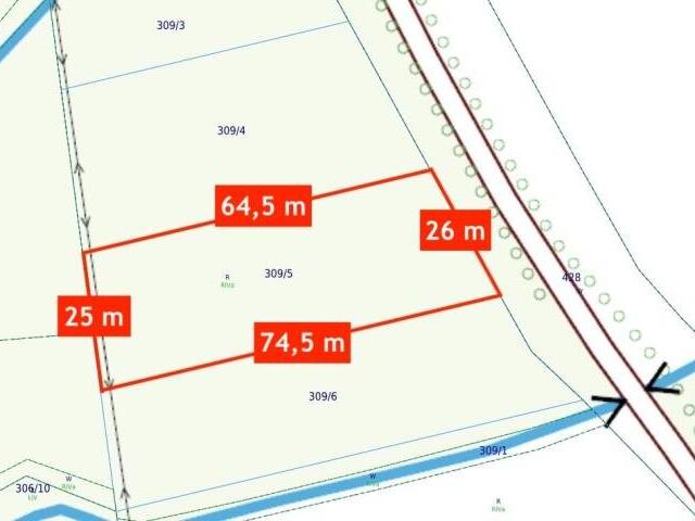 Działka, Czernin, 1735.00 m², sprzedam działkę