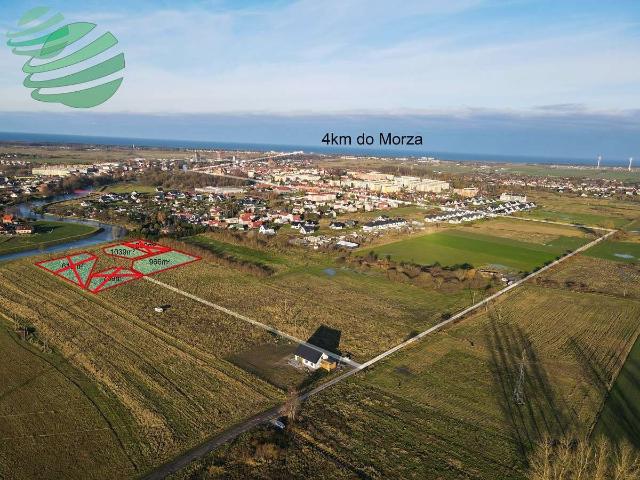 Działka, Darłowo, Marka Grechuty, 966.00 m², sprzedam działkę