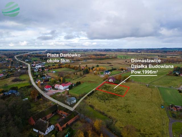 Działka, Domasławice, 1996.00 m², sprzedam działkę