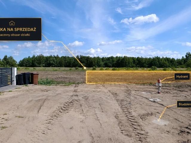 Działka, Goleniów, Białuń, Przytulna, 1339.00 m², sprzedam działkę