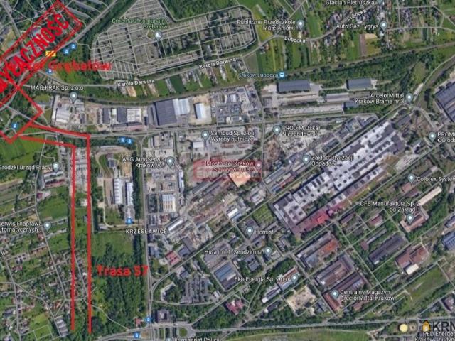 Działka, grunt na sprzedaż woj. małopolskie. Kraków, Nowa Huta, 15 000 000 PLN