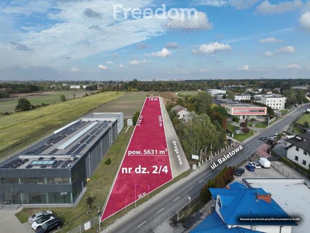 Działka inwestycyjna 5631 m² z dostępem do mediów i MPZP