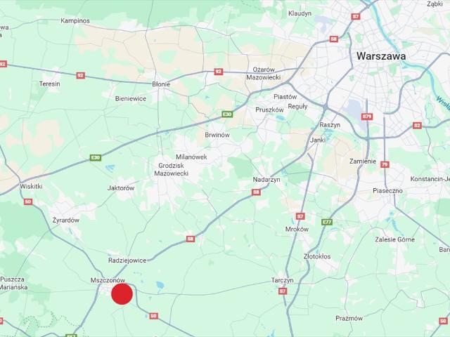 Działka inwestycyjna 69 842 m² przy ul. Grójeckiej