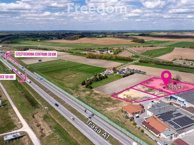 Działka inwestycyjna 6 700 m² z doskonałą logistyką