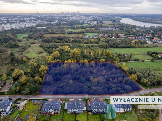 Działka inwestycyjna 8 523 m² z MPZP, blisko centrum Warszawy