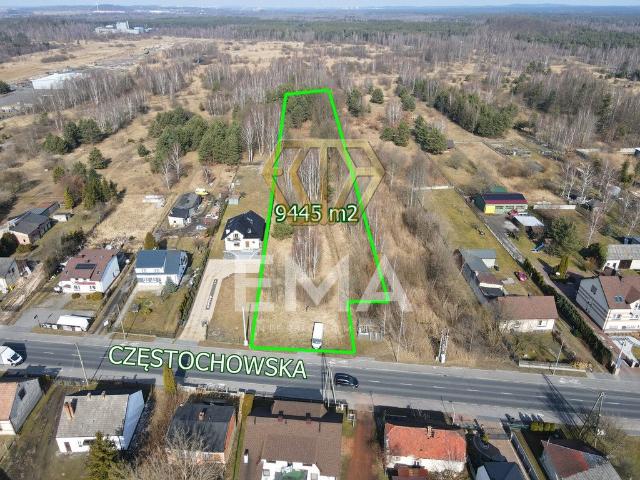 Działka inwestycyjna 9445 m² 4 działki w Osinach