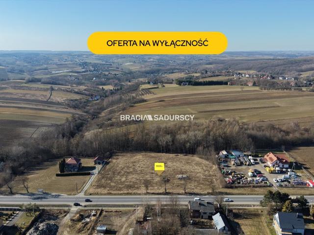 Działka inwestycyjna 11 129 m² przy trasie 772 w Maszkowie