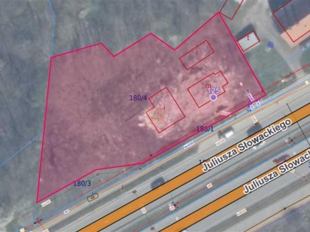 Działka inwestycyjna 1892 m2 przy głównej arterii Gdańska