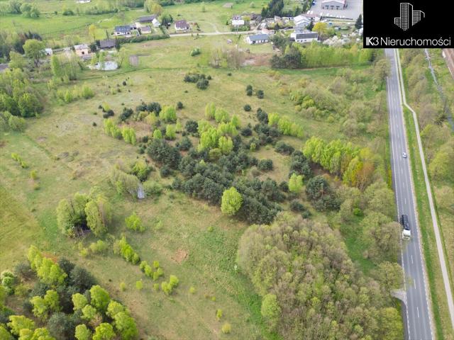 Działka inwestycyjna 23 617 m² przy drodze krajowej 50