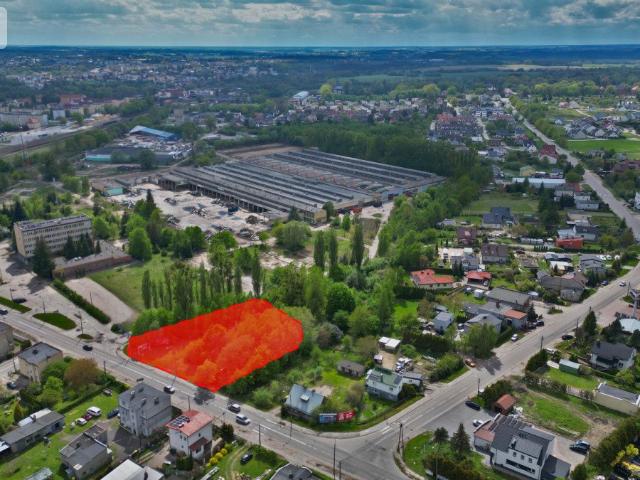 Działka inwestycyjna 2837 m² pod przemysł i magazyny