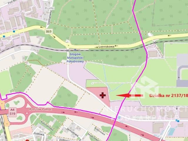 Działka inwestycyjna 2,4 ha w Podkarpackim Parku Naukowym