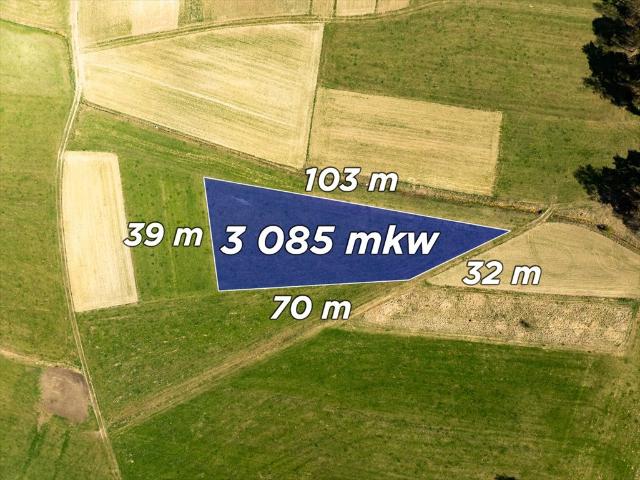 Działka inwestycyjna 3085 m² z potencjałem rozwoju