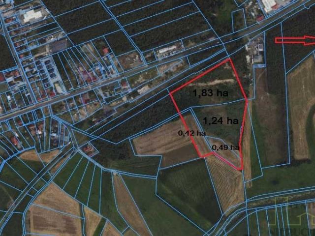 Działka inwestycyjna 39 800 m² w Kopanicy z mediami