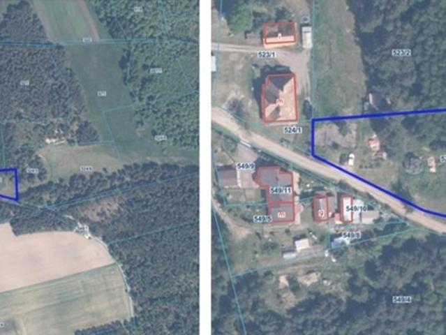 Działka inwestycyjna 3 028 m² w Czarne Dolne, Gardeja