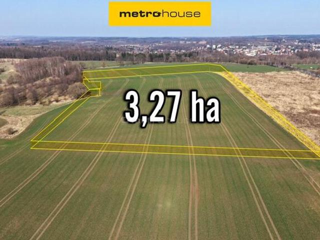 Działka inwestycyjna 3,27 ha Krzewie Małe