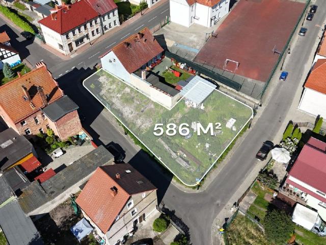 Działka inwestycyjna w centrum Nowego Warpna z pozwoleniem