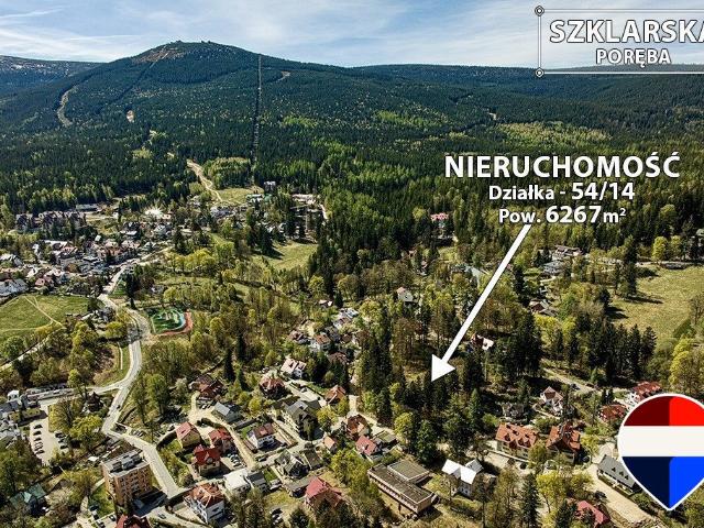 Działka inwestycyjna w Szklarskiej Porębie z koncepcją hotelu