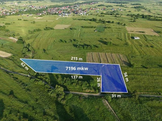 Działka inwestycyjna z widokiem na góry – Lipnica Wielka