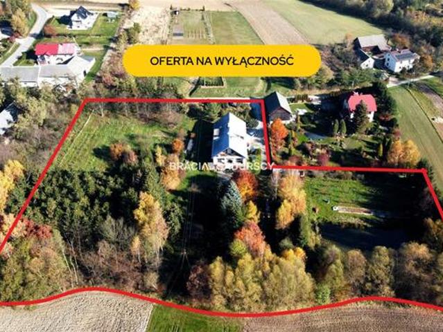 Działka inwestycyjna Maciejowice gm. Kocmyrzów Luborzyca