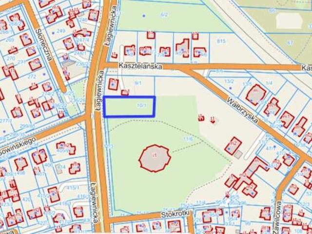 Działka inwestycyjna Łódź gm. Łódź Bałuty Bałuty, Łagiewnicka