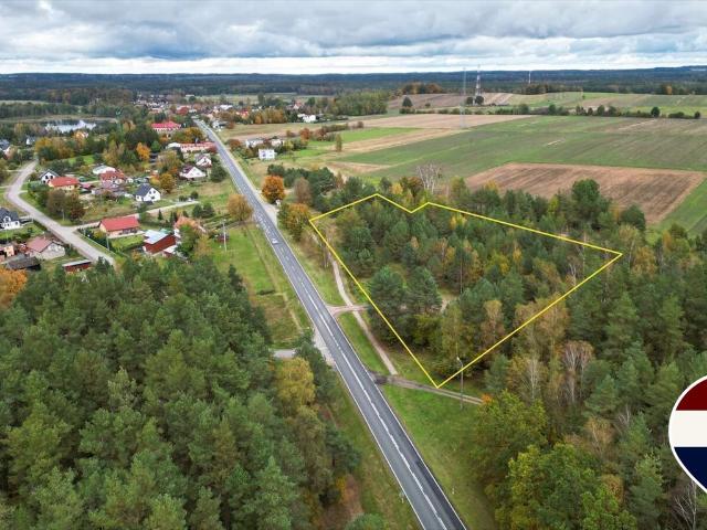 Działka pod stację paliw i motel z pełną dokumentacją
