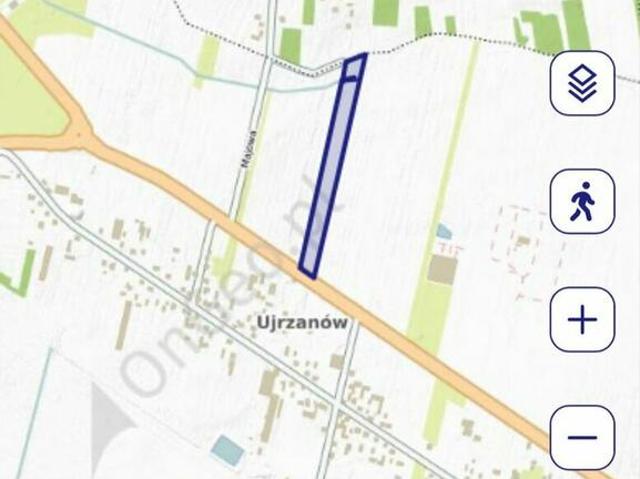 Działka inwestycyjno przemysłowa 1,91 ha przy A2 | Ujrzanów