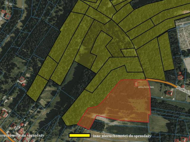 Działka, Jankowice, Podkościele 3, 18927.00 m², sprzedam działkę