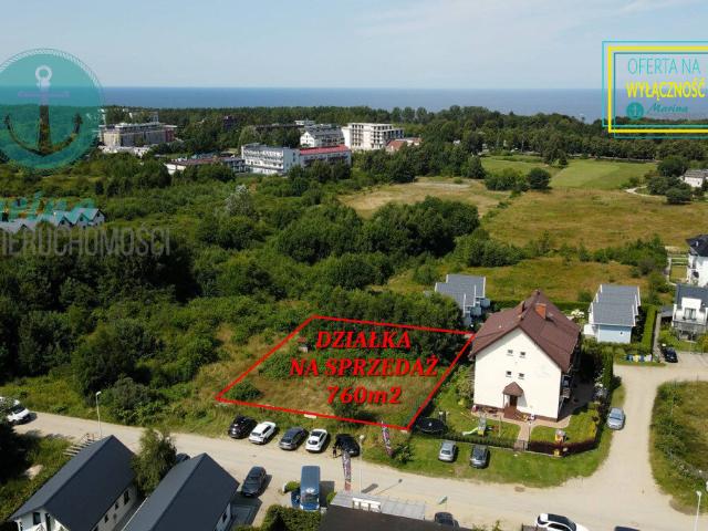 Działka, Jastrzębia Góra, Kuracyjna, 760.00 m², sprzedam działkę