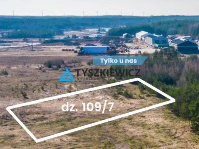 Działka Kaszuby 1007 m² przy lesie, blisko jeziora
