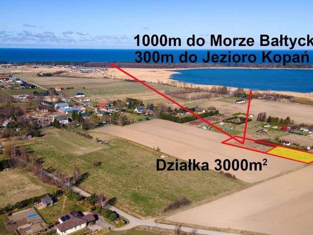 Działka, Kopań, 3000.00 m², sprzedam działkę