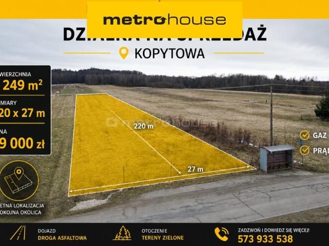 Działka, Kopytowa, 5249.00 m², sprzedam działkę