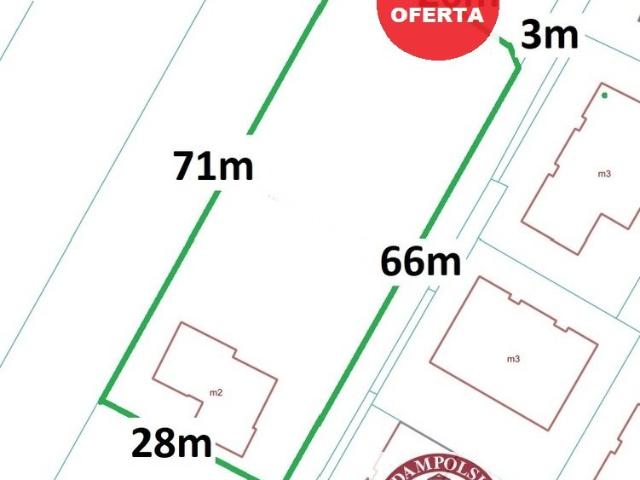 Działka pod zabudowę mieszkaniową w Ursusie, 963 m2